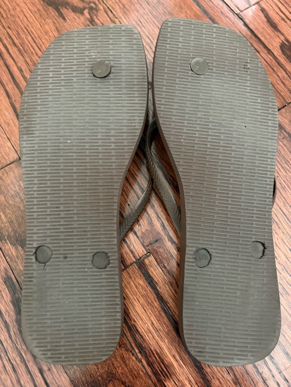 Havaianas Slim Square Flip Flops in Brown - Picture 4 of 5